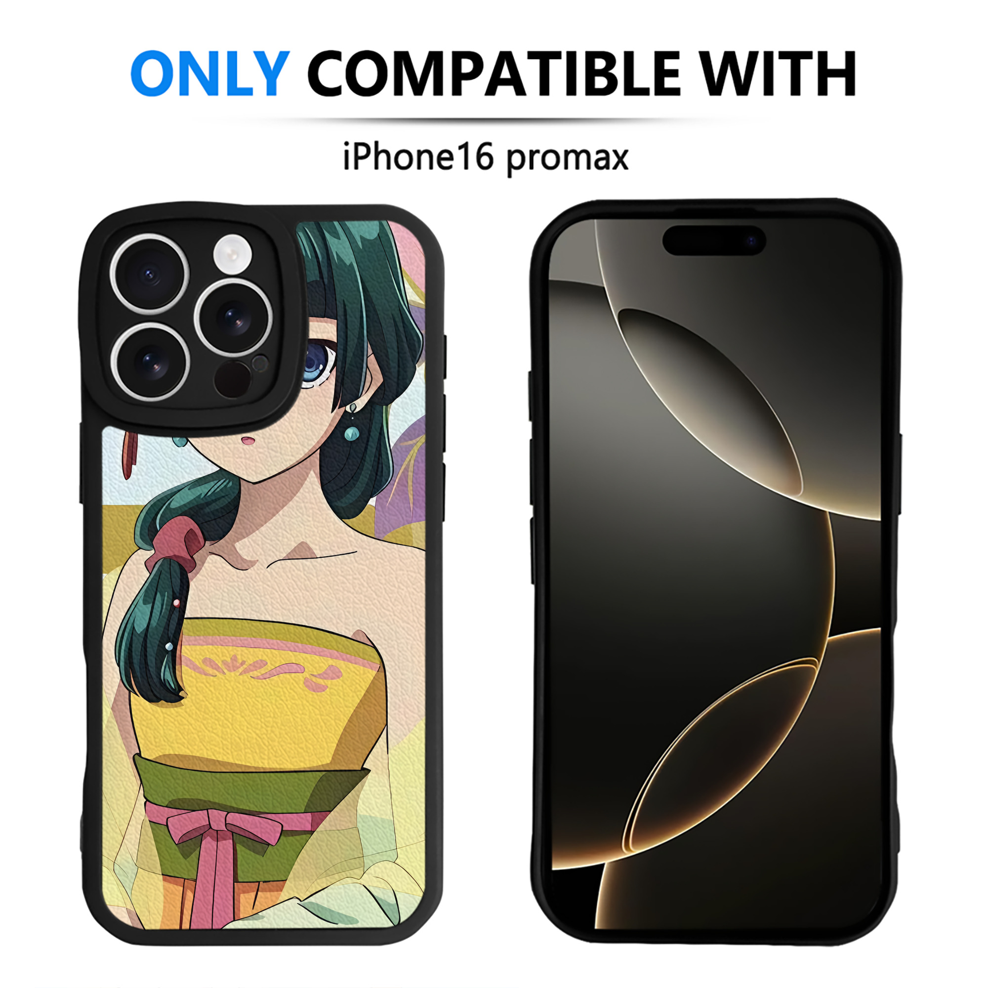 薬屋のひとりごと The Apothecary Diaries 【iPhone 16シリーズ対応】シリコンスマホケース（レザー調） 材質：シリコン